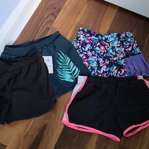 Bundle of 3 shorts, 1 skirt